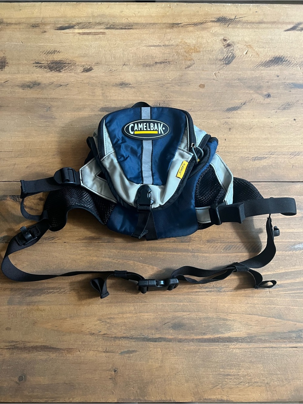 Camelbak Navy Blue and Light Gray Hydration Waist Pack